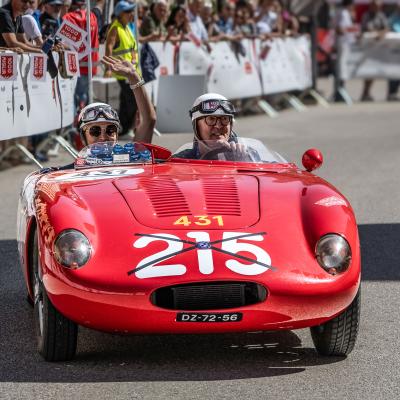 C Puosi Antonio Duilio Massarosa Lu C3 Mille Miglia Saluto Al Pubblico