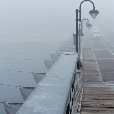 B De Silvestri Maurizio Bruno Rozzano B2 Nebbia Sul Ponte