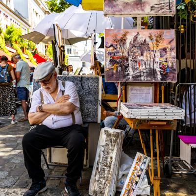 B Nicola Paolo Aosta B3 Il Riposo Del Pittore