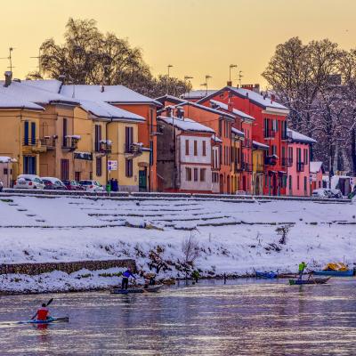 B Paparella Roberto Garlasco B3 Dicembre 2020 Borgo Ticino Ricamato Dalla Neve