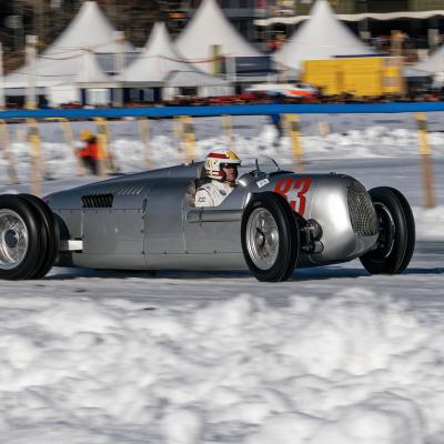 C Maiorana Giuseppe Casorate Primo C3 Auto Union Type C Condotta Dal Pilota Tom Kristensen A The Ice Of Saint Moritz 2023