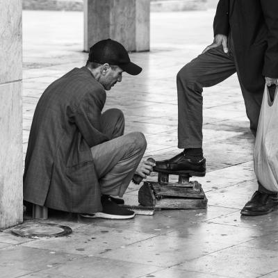 A Mencacci Fabrizio Livorno Li A3 Il Lustrascarpe
