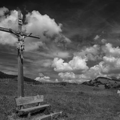 A Penna Paolo Mortara Pv A3 Riposo Ai Piedi Della Croce